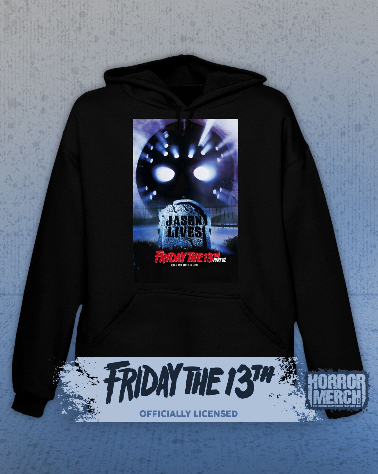 Friday The 13th - Jason Lives (Poster) Hooded Sweatshirt
