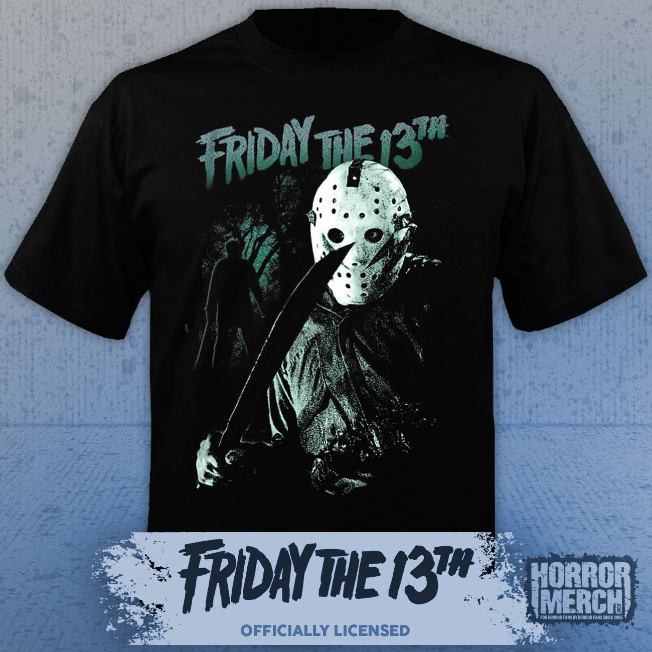 Friday The 13th - Forest Collage Mens Shirt