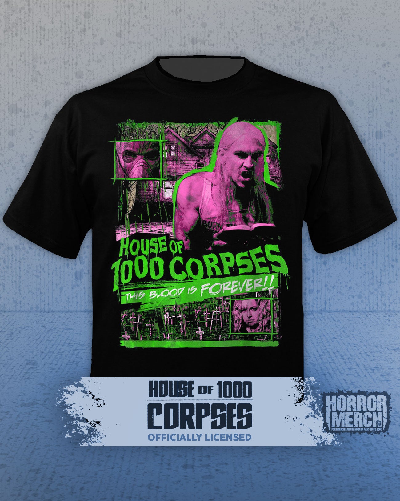House Of 1000 Corpses - This Blood Is Forever Mens Shirt