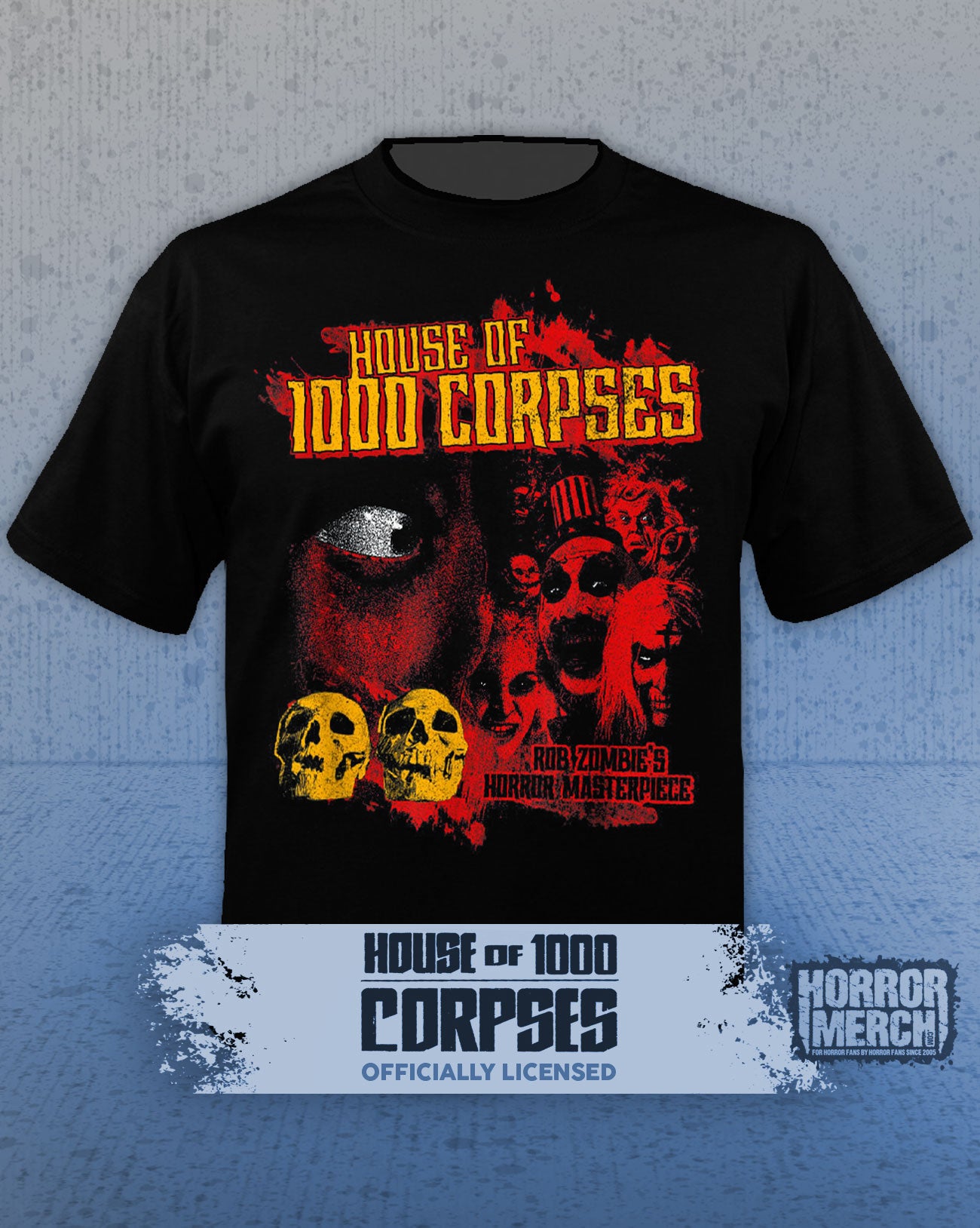 House Of 1000 Corpses - Eye Collage Womens Shirt