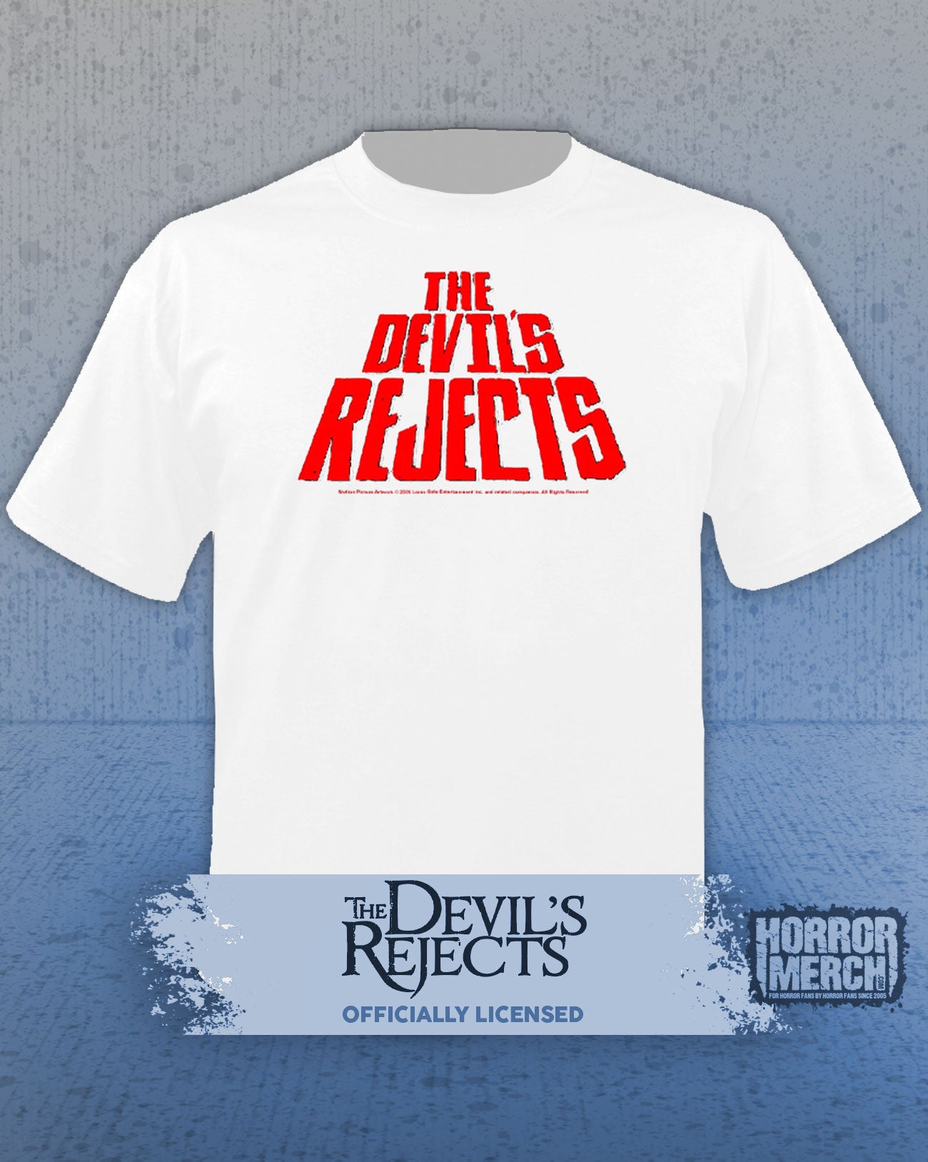 Devils Rejects - Logo Womens Shirt (White)