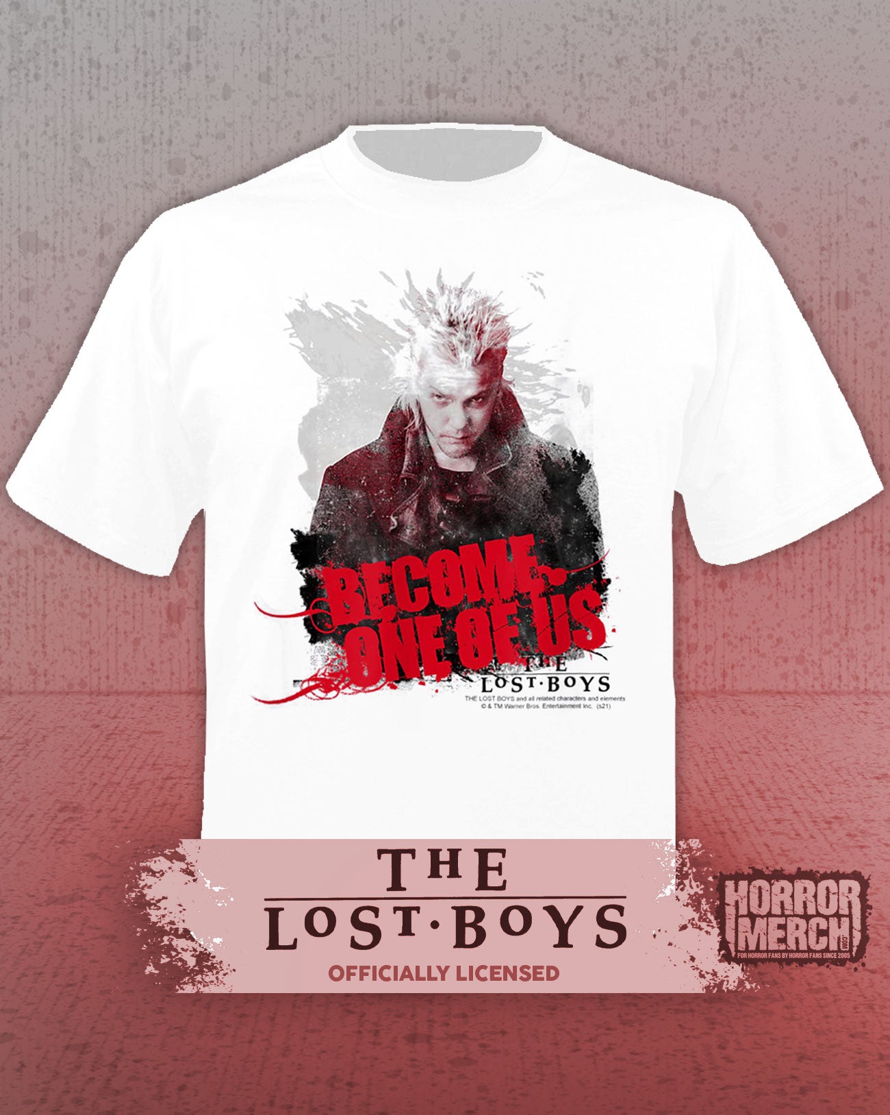 Lost Boys - Be One Of Us Womens Shirt (White)