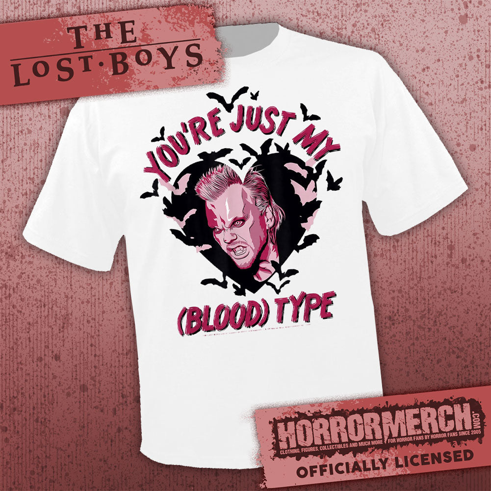 Lost Boys - Just My Type (White) Mens Shirt