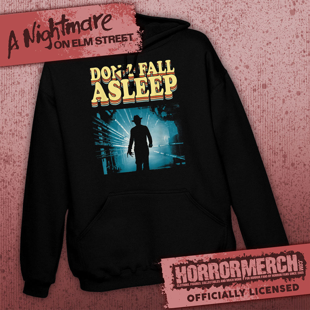 Nightmare On Elm Street - Dont Fall Asleep (Boiler Room) Hooded Sweatshirt