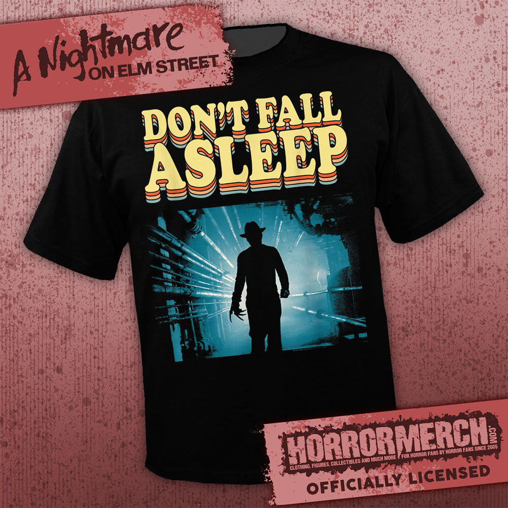 Nightmare On Elm Street - Dont Fall Asleep (Boiler Room) Mens Shirt