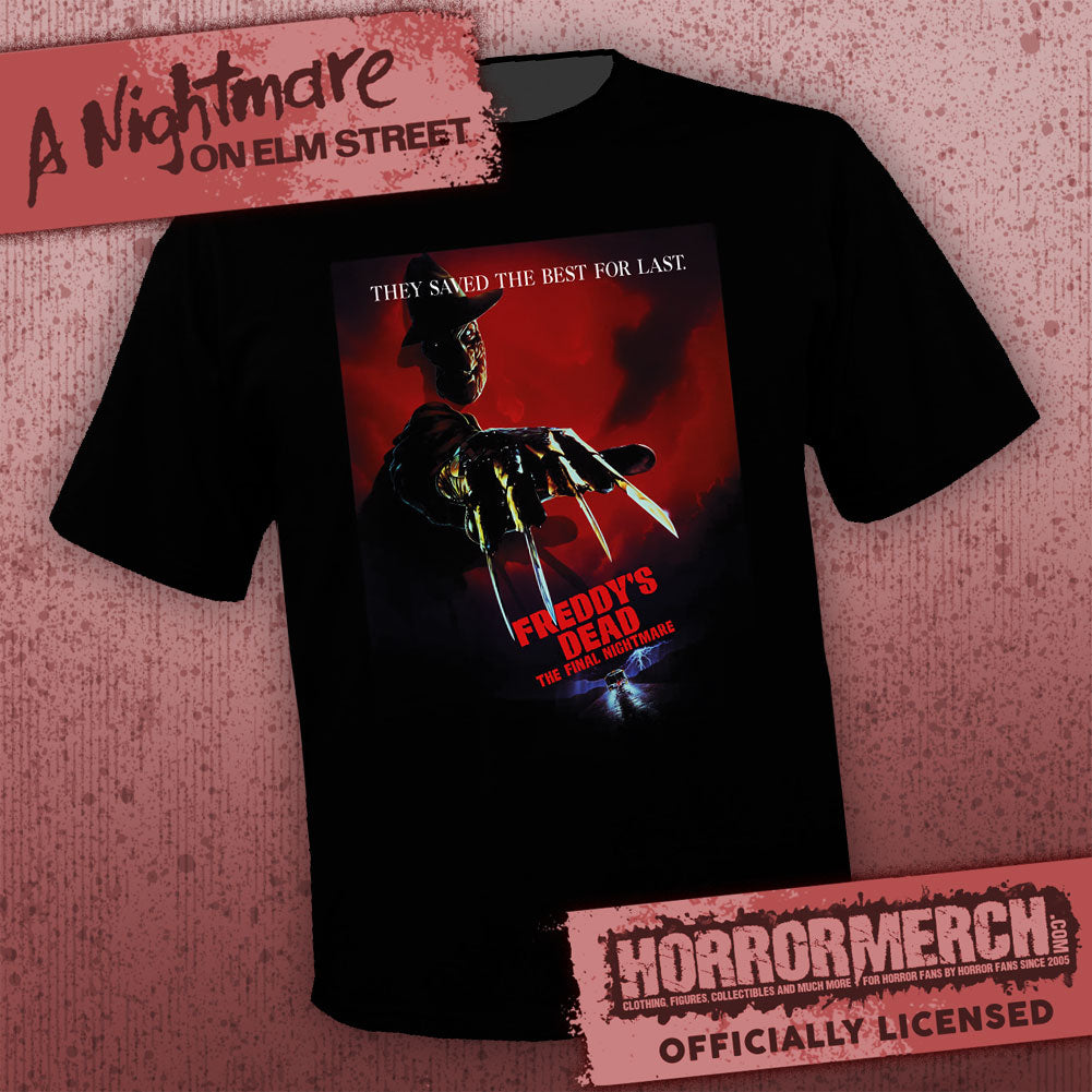 Nightmare On Elm Street - Freddys Dead Mens Shirt