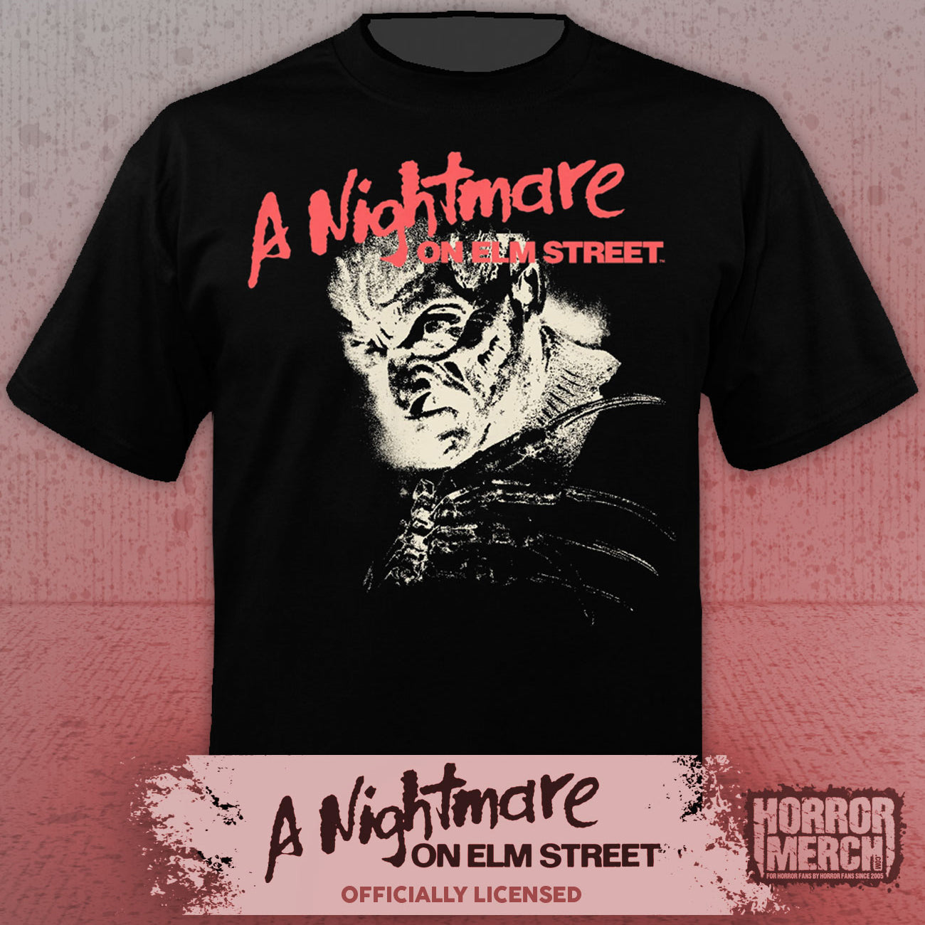 Nightmare On Elm Street - Duotone Mens Shirt