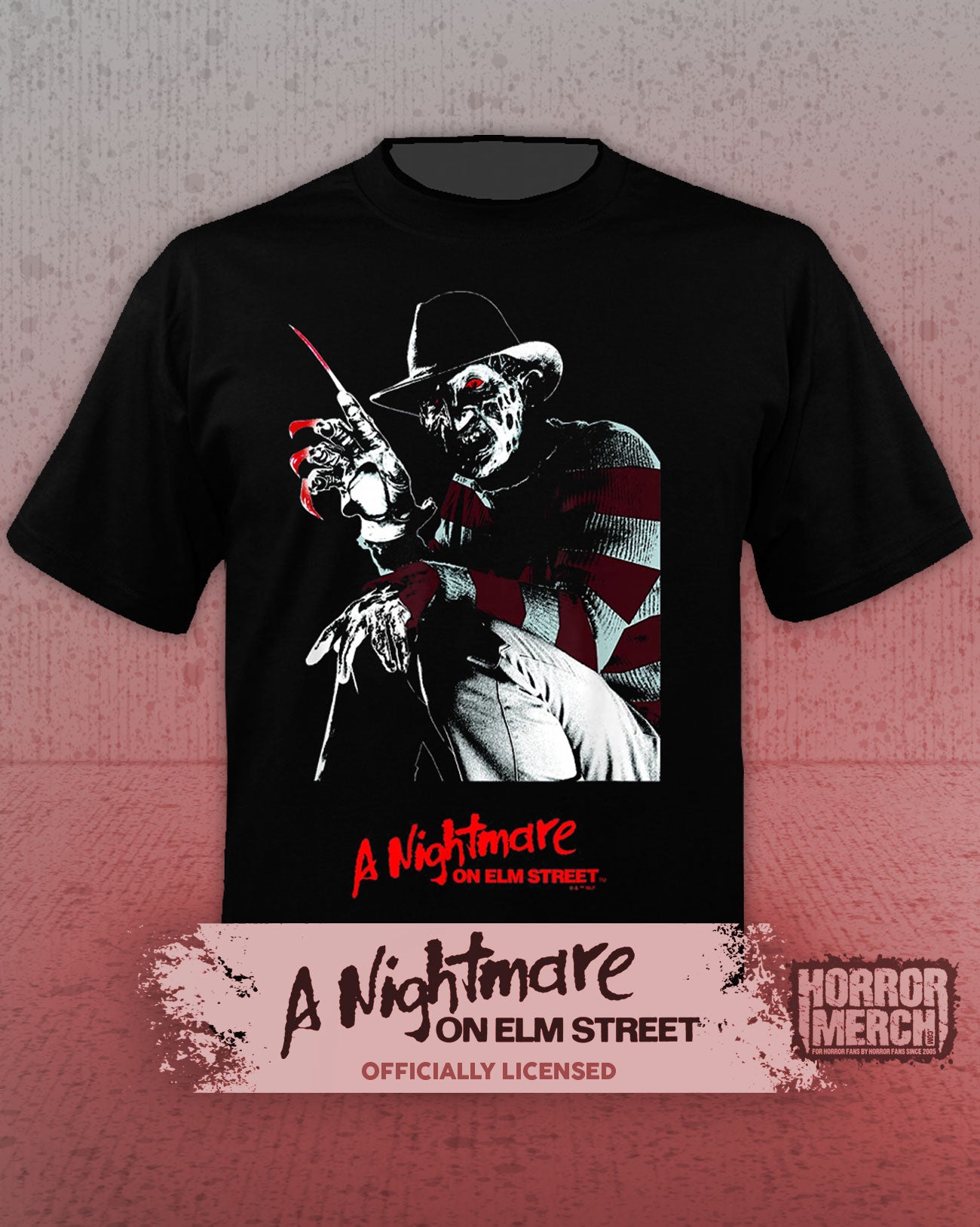 Nightmare On Elm Street - Evil Eyes Mens Shirt