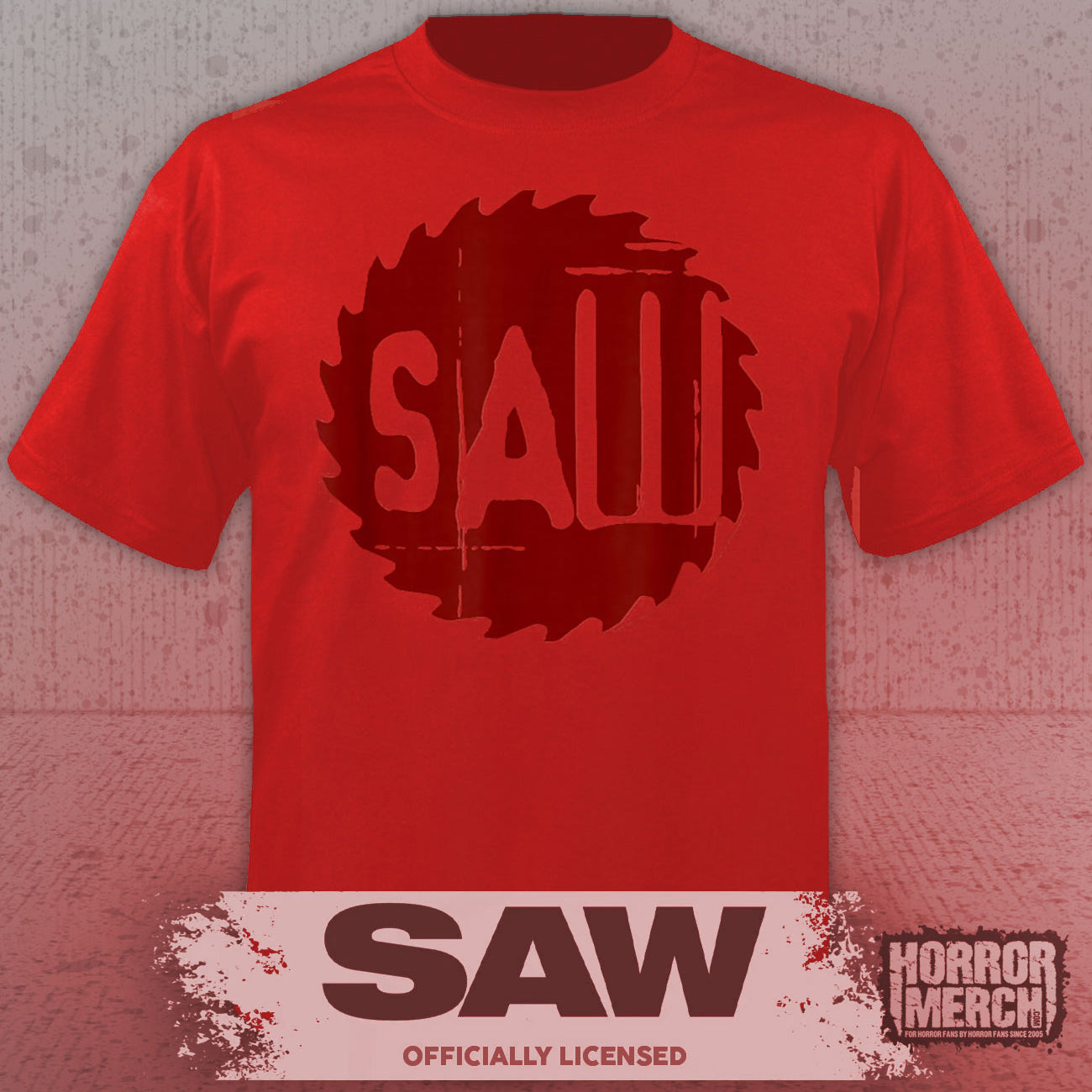 Saw - Blade Horror Women's T-Shirt (Red)