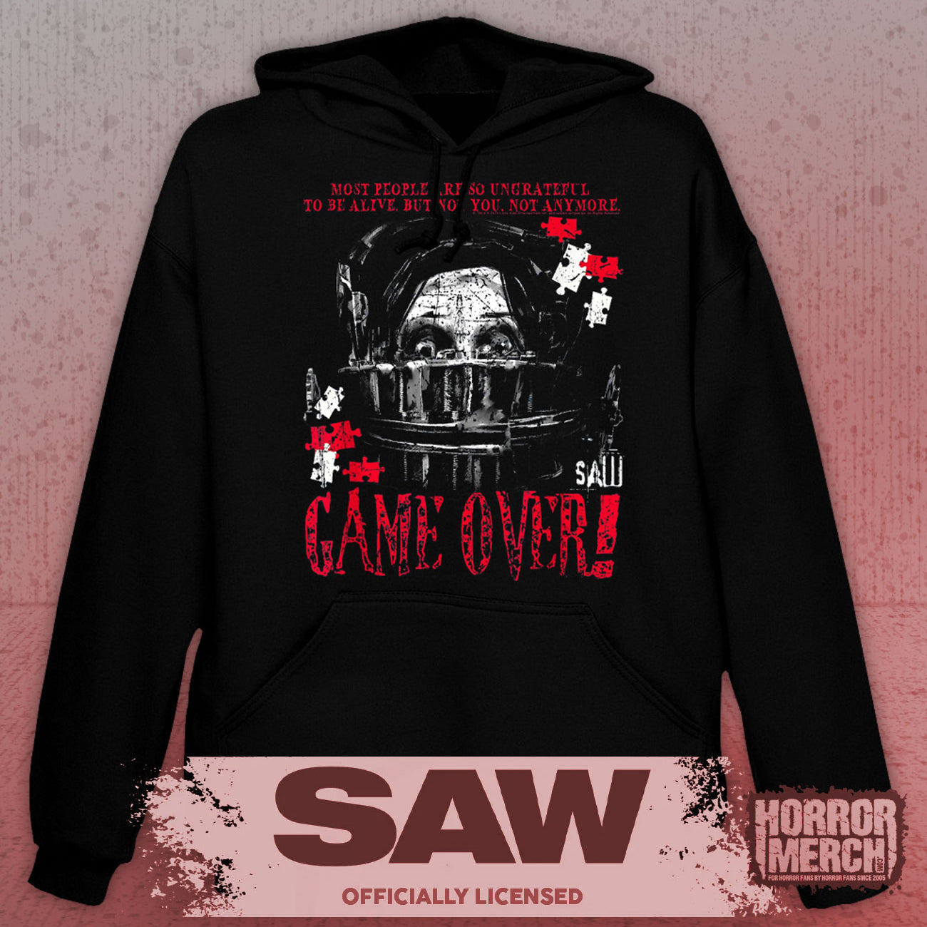 Saw - Game Over Horror Hooded Sweatshirt