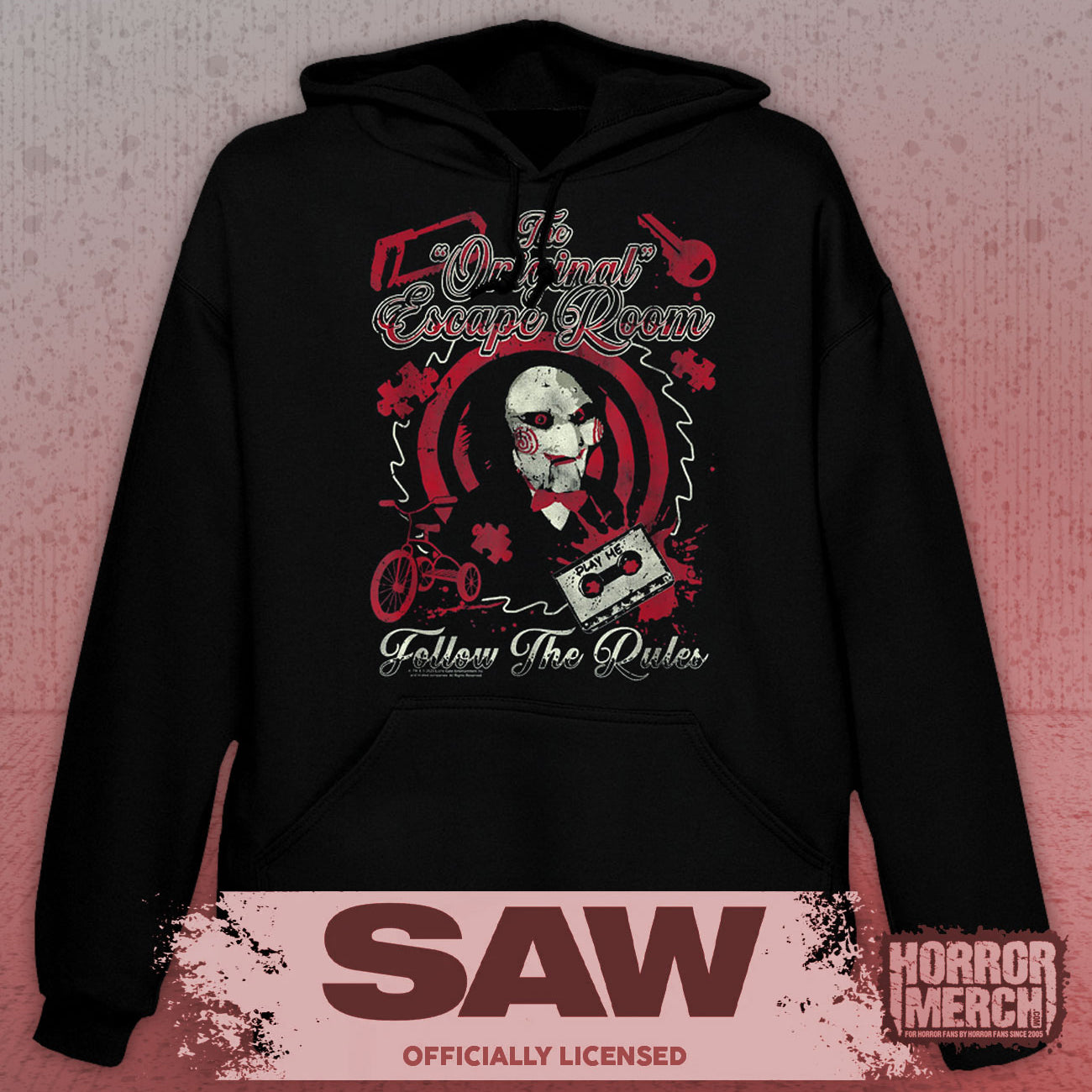Saw - Escape Room Horror Hooded Sweatshirt