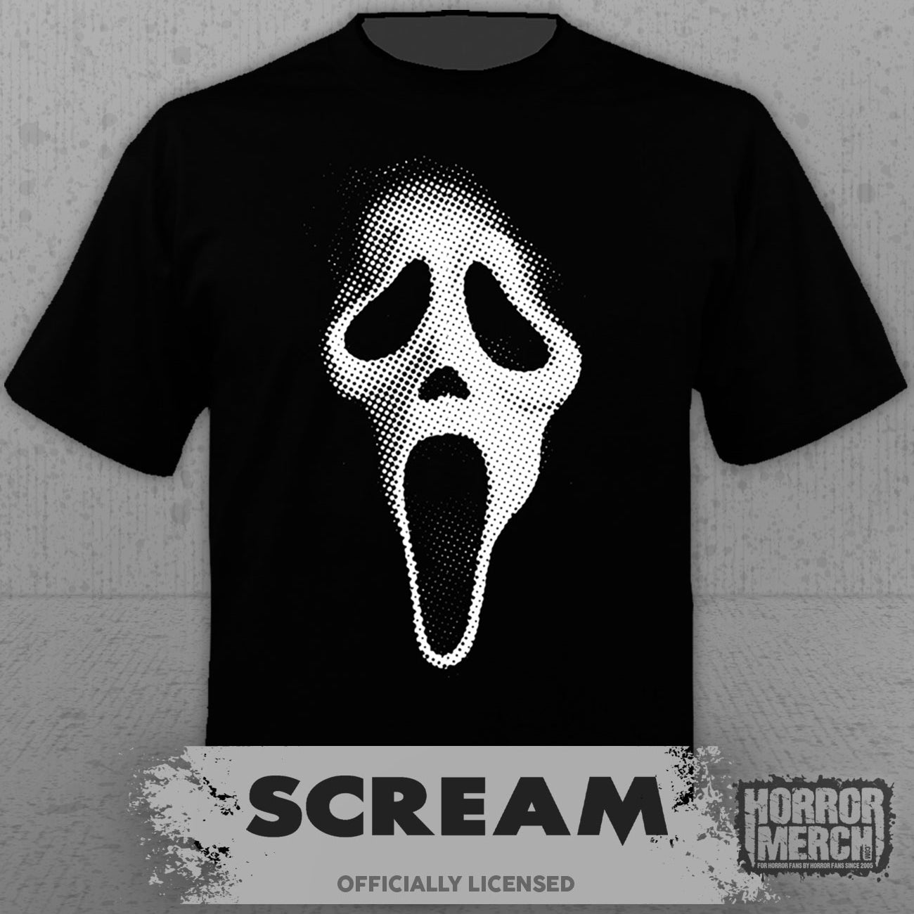 Scream - Halftones Men's T-Shirt