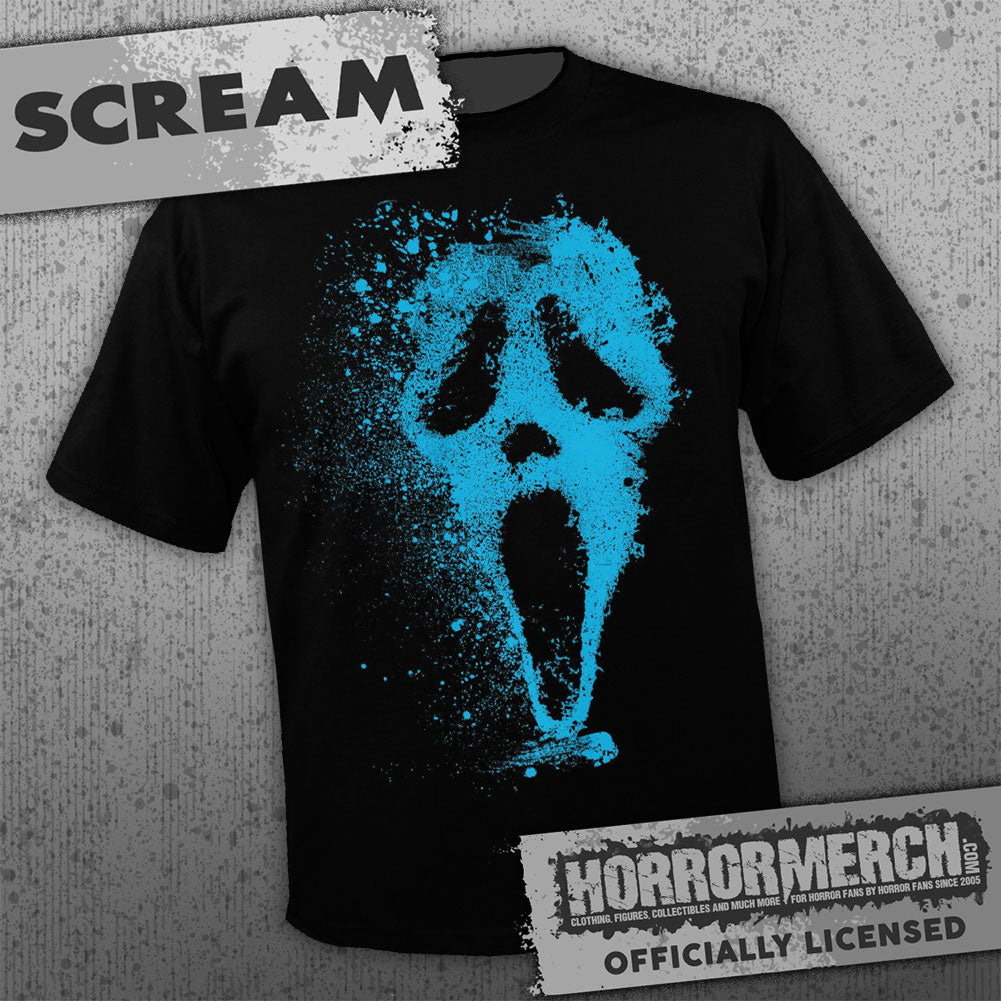 Scream - Ashes (Blue) Mens Shirt