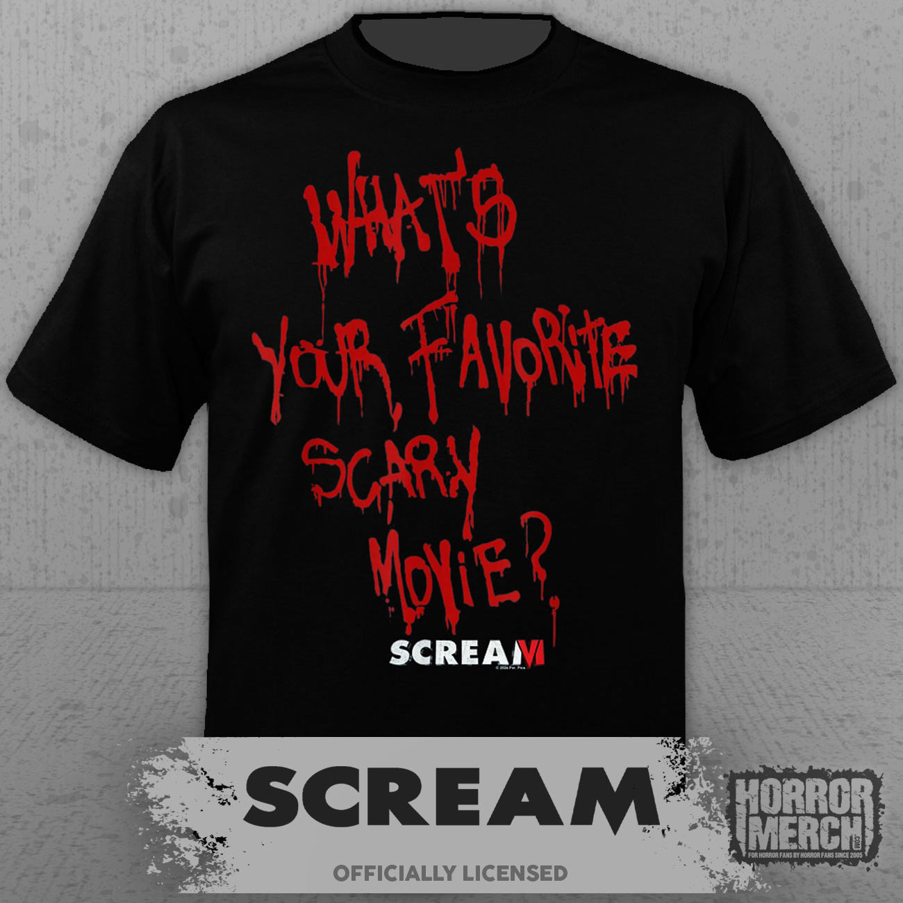 Scream - Whats Your Favorite Scary Movie Women's T-Shirt