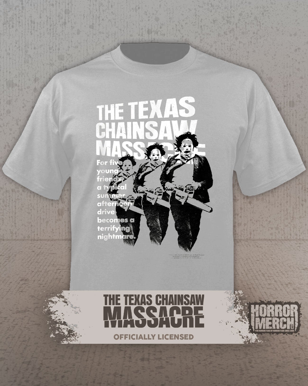 Texas Chainsaw Massacre - Running Womens Shirt (Gray)