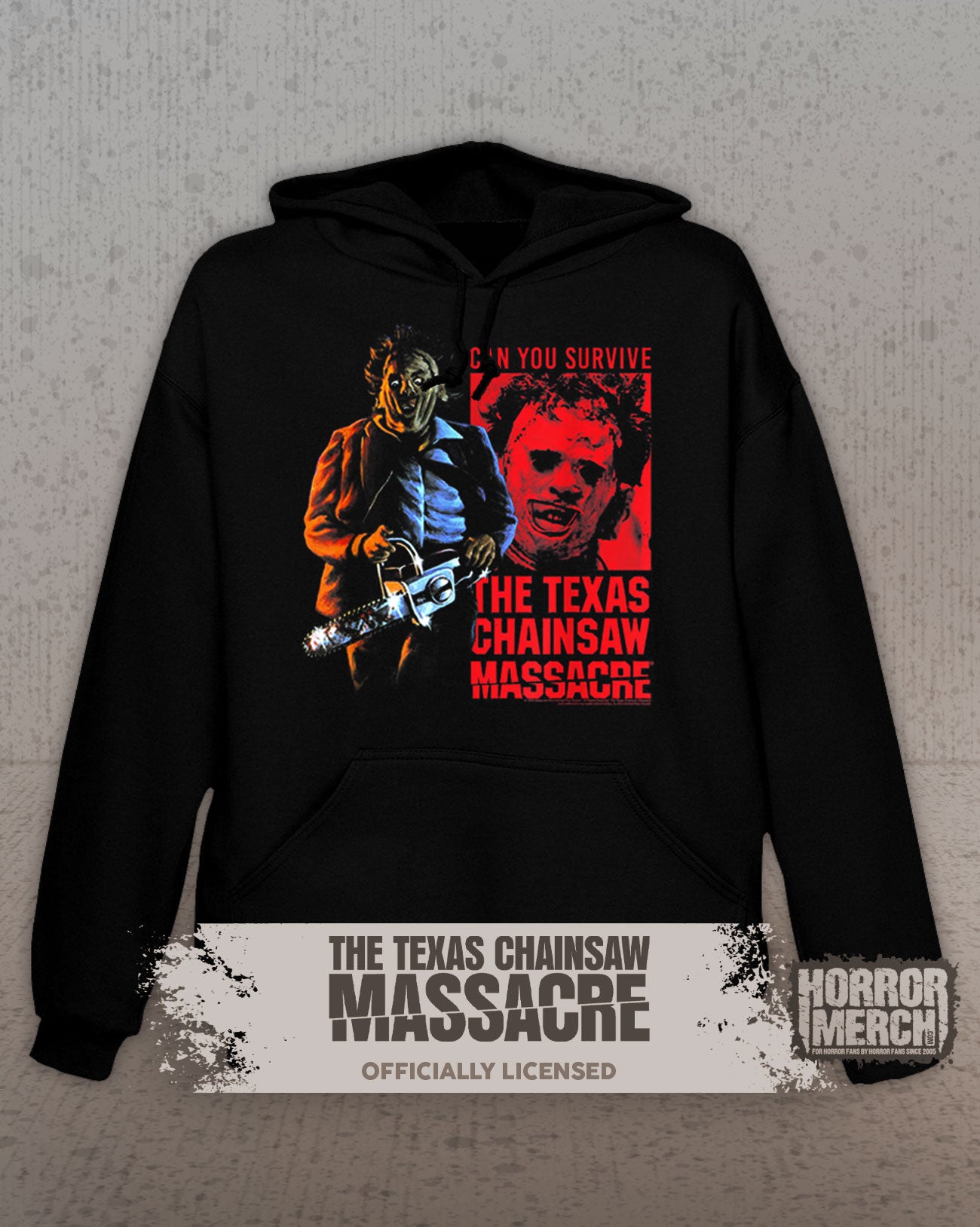 Texas Chainsaw Massacre - Dual Leatherface Hooded Sweatshirt