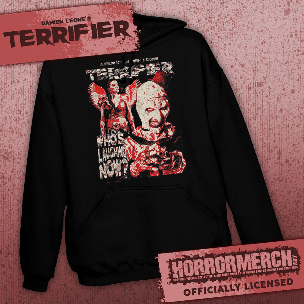 Terrifier - Whos Laughing Now Collage Hooded Sweatshirt