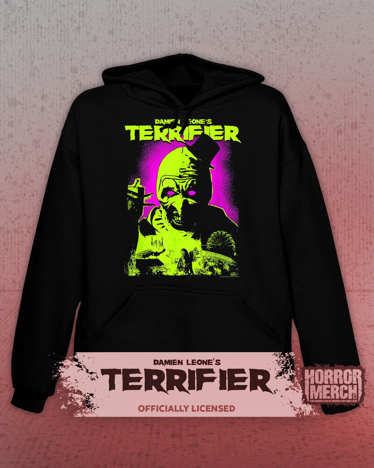 Terrifier - Neon Hooded Sweatshirt