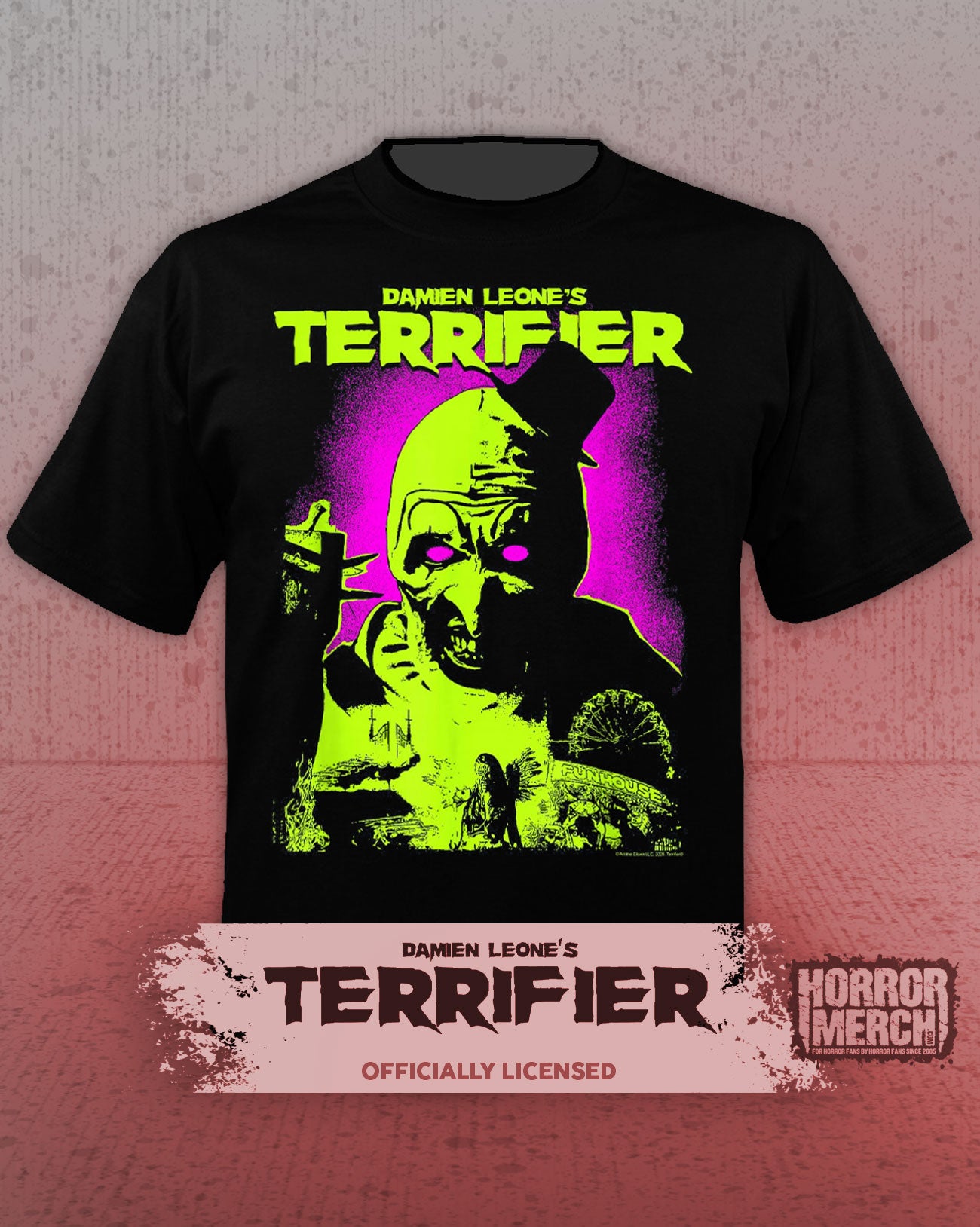 Terrifier - Neon Womens Shirt