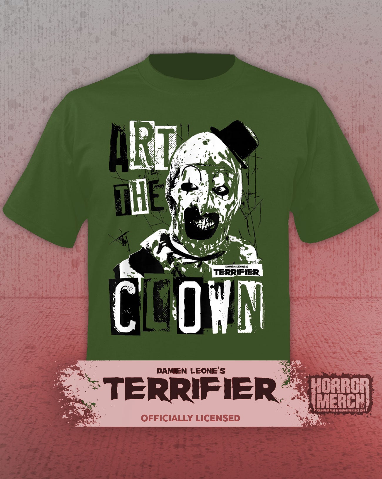 Terrifier - Ransom Mens Shirt (Green)