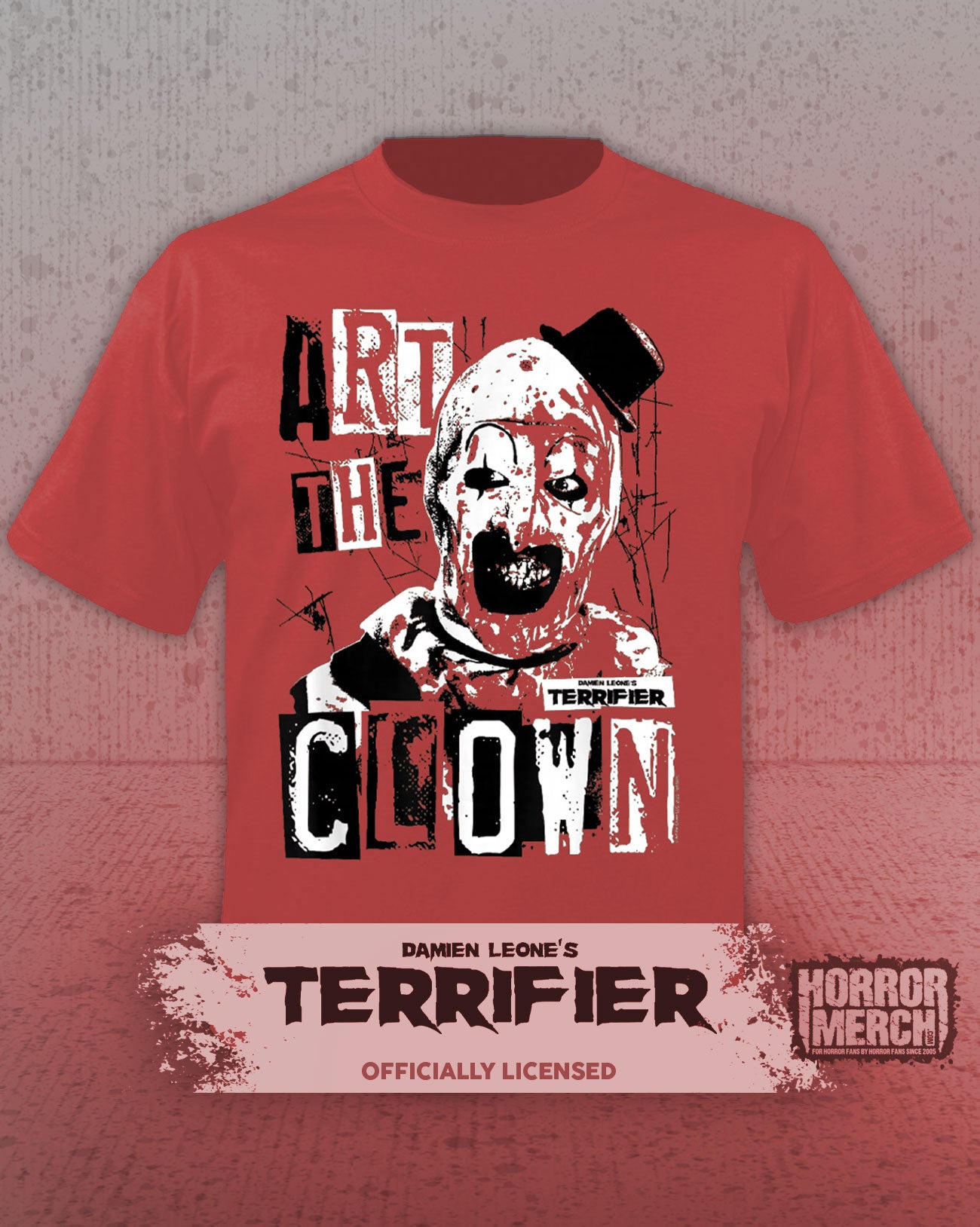 Terrifier - Ransom Mens Shirt (Red)