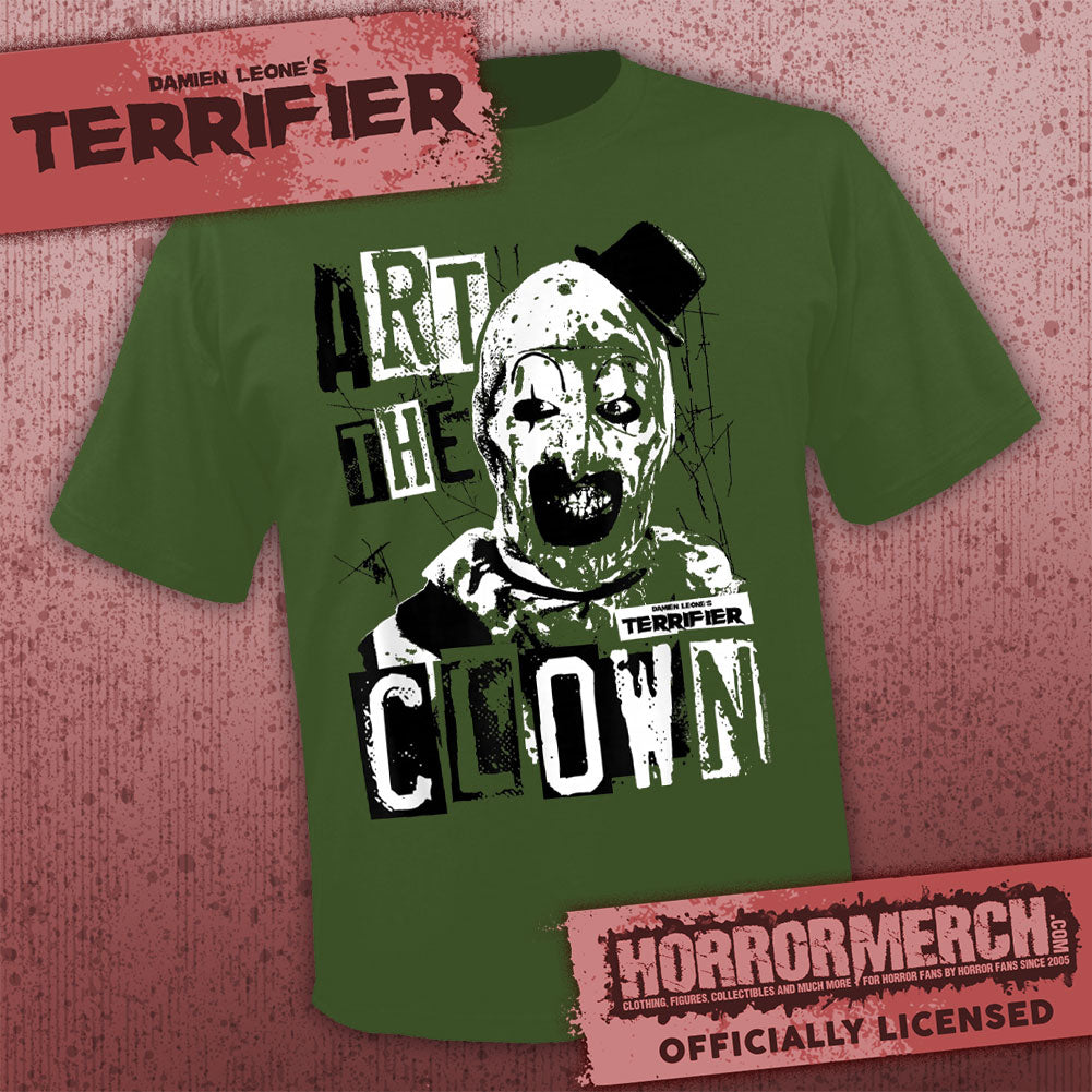 Terrifier - Ransom (Green) Mens Shirt