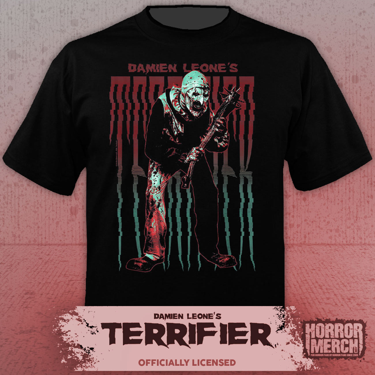 Terrifier - Glitch Mens Shirt