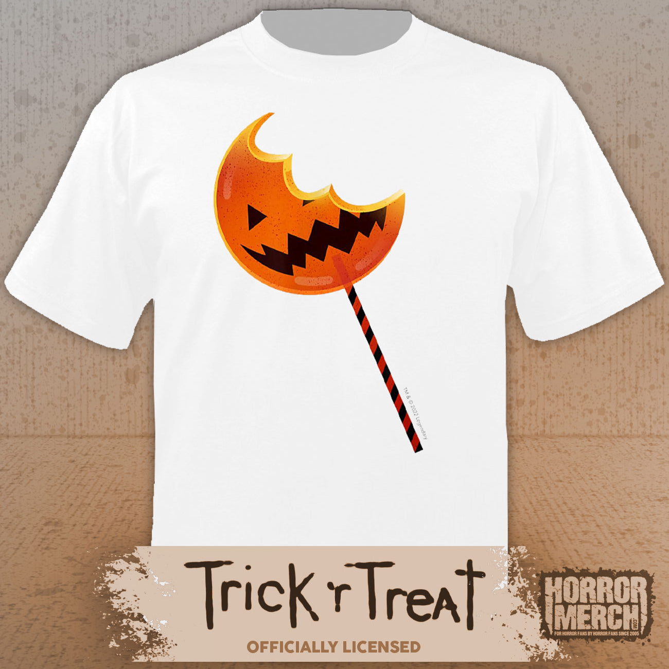 Trick R Treat - Lollipop Womens Shirt (White)