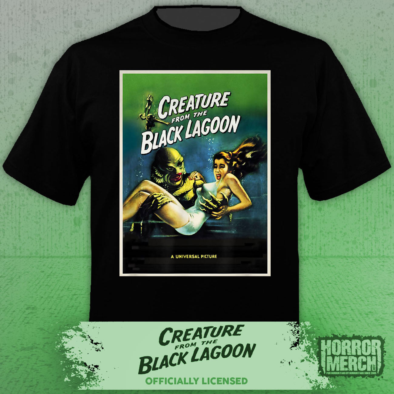 Creature From The Black Lagoon - Poster Womens Shirt
