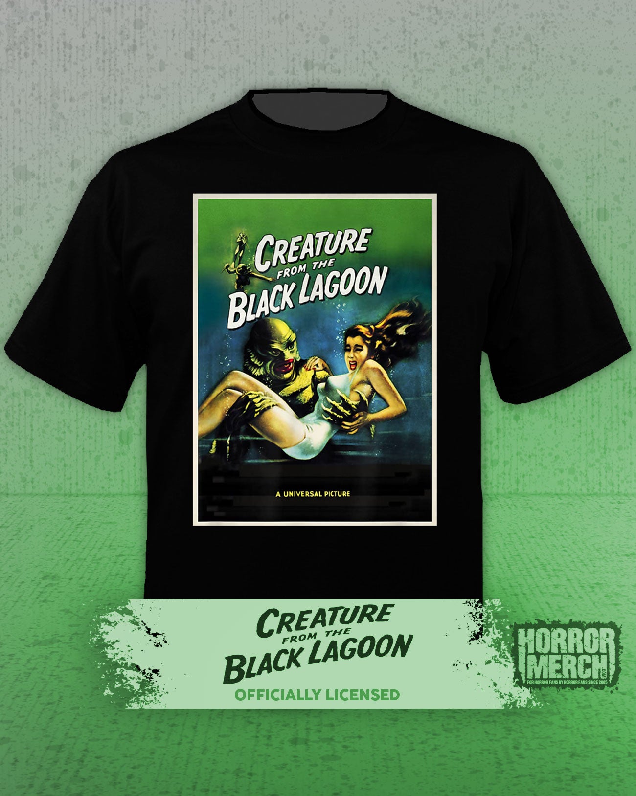 Creature From The Black Lagoon - Poster Womens Shirt