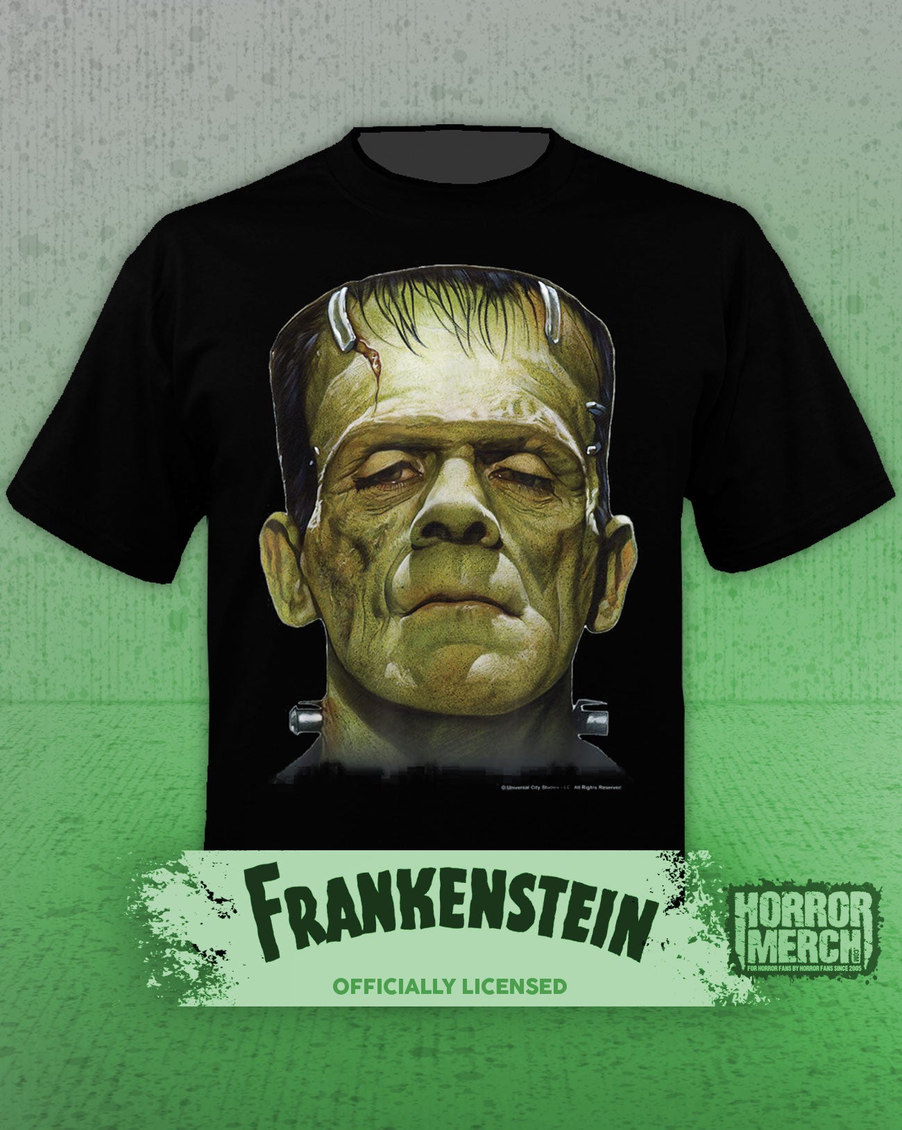 Frankenstein - Closeup Womens Shirt