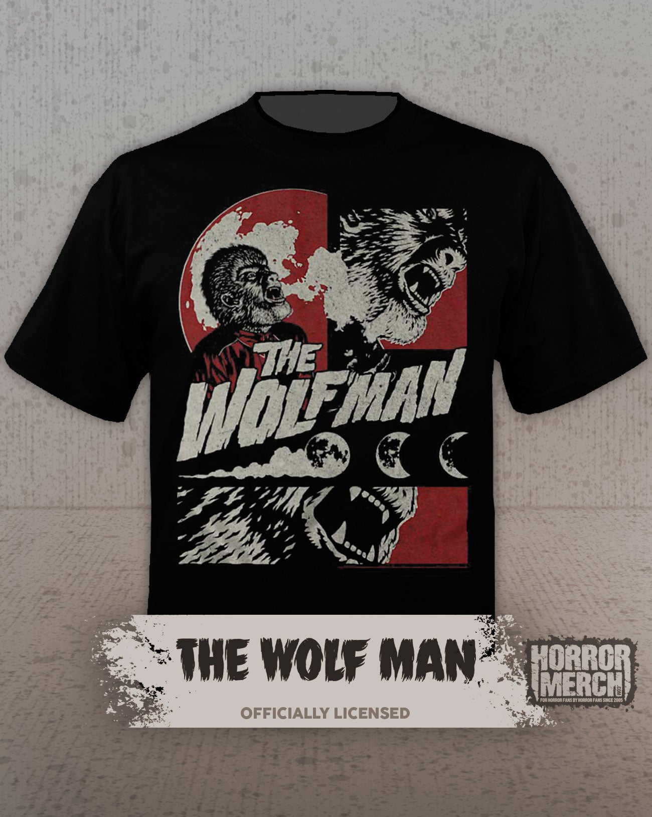 Wolfman - Close-Up Mens Shirt