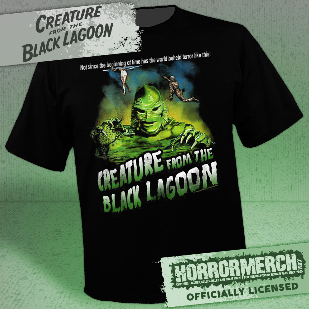 Creature From The Black Lagoon - Close-Up Mens Shirt