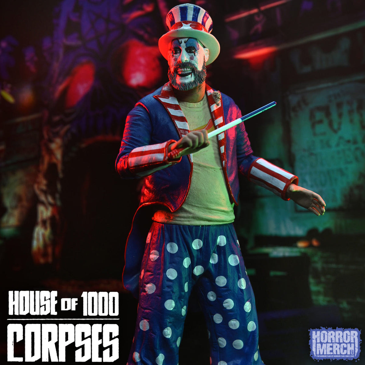 House Of 1000 Corpses - Ultimate Capt Spaulding Figure