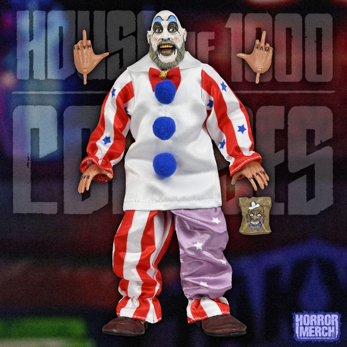 House Of 1000 Corpses - Captain Spaulding (Cloth) Figure