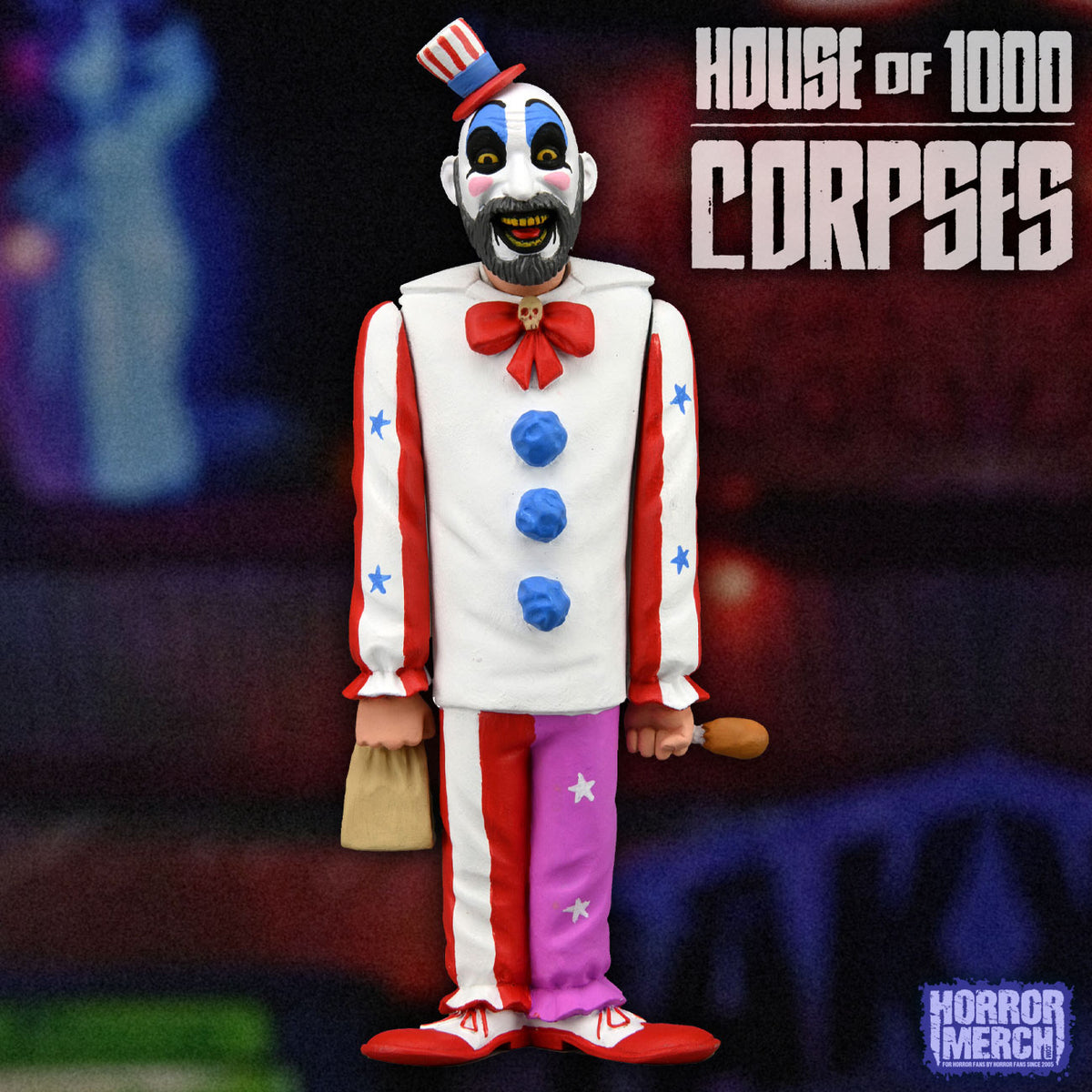 House Of 1000 Corpses - Captain Spaulding - Toony Terrors Figure