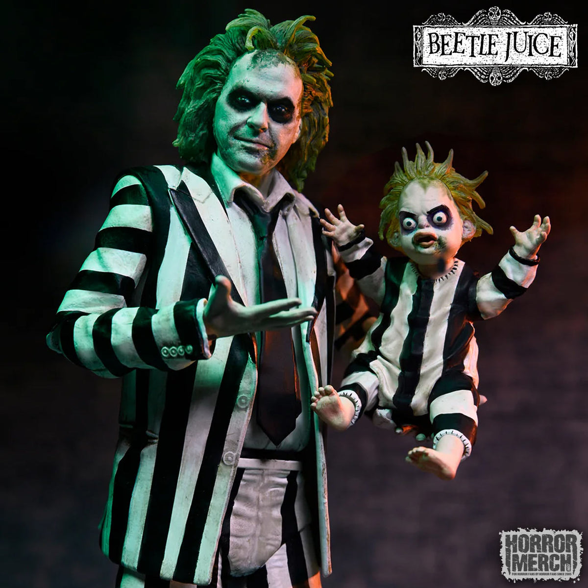 Beetljuice - Striped Suit Ultimate Figure