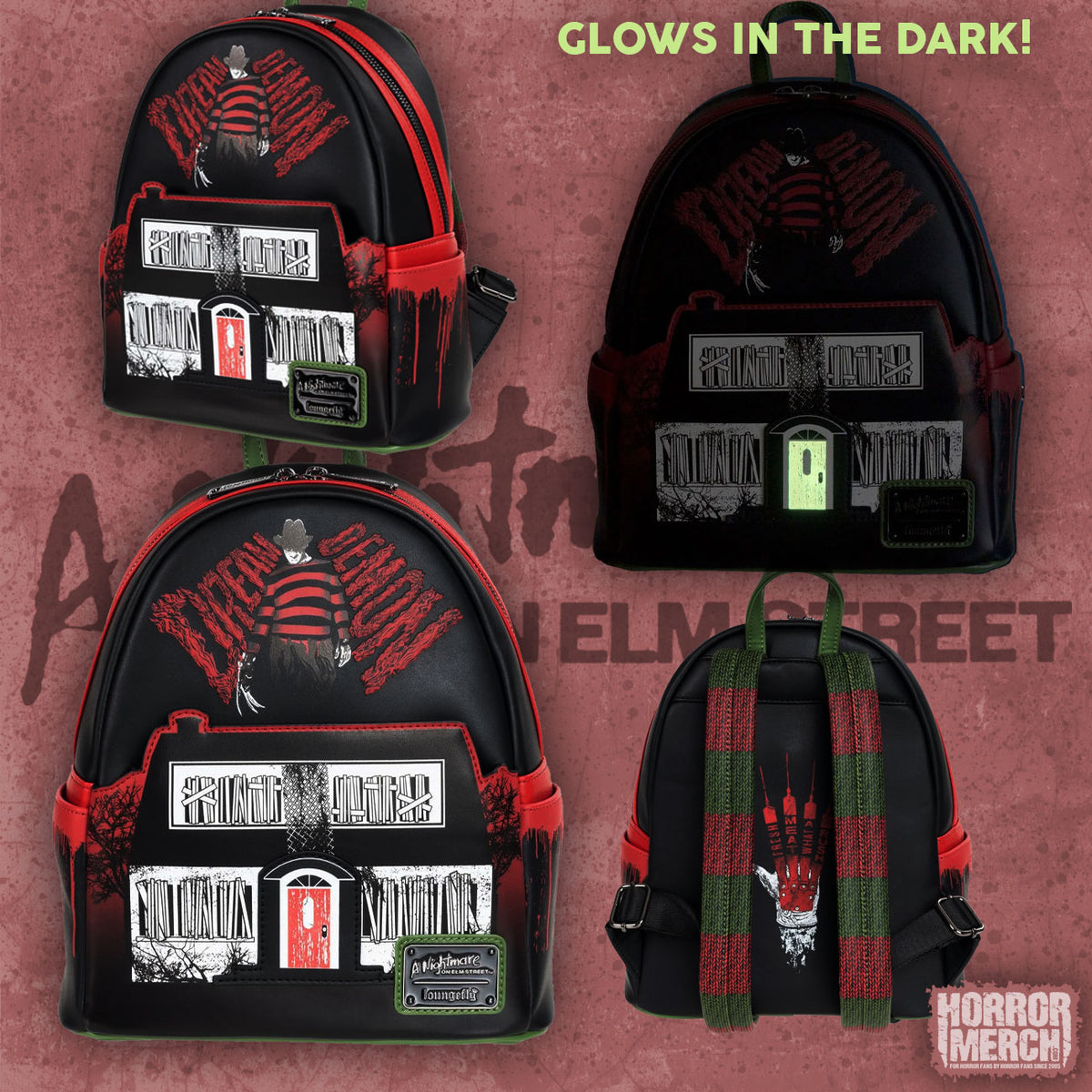 Nightmare On Elm Street - Glove Mini-Backpack Accessories