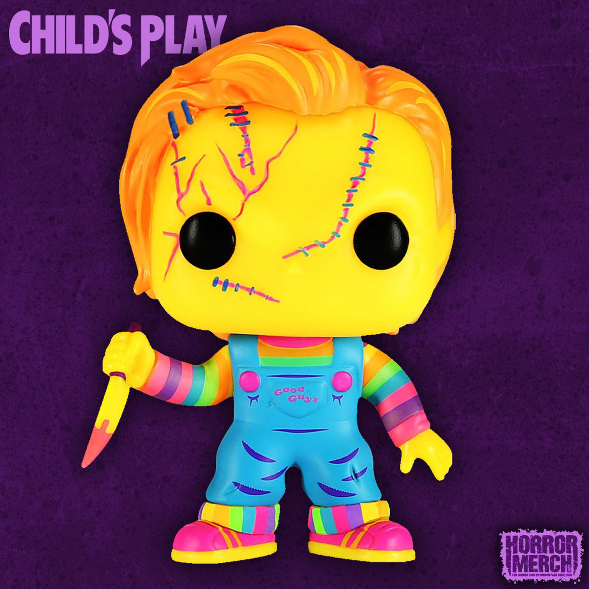 Child's Play - Chucky Blacklight POP VAULTED Figure