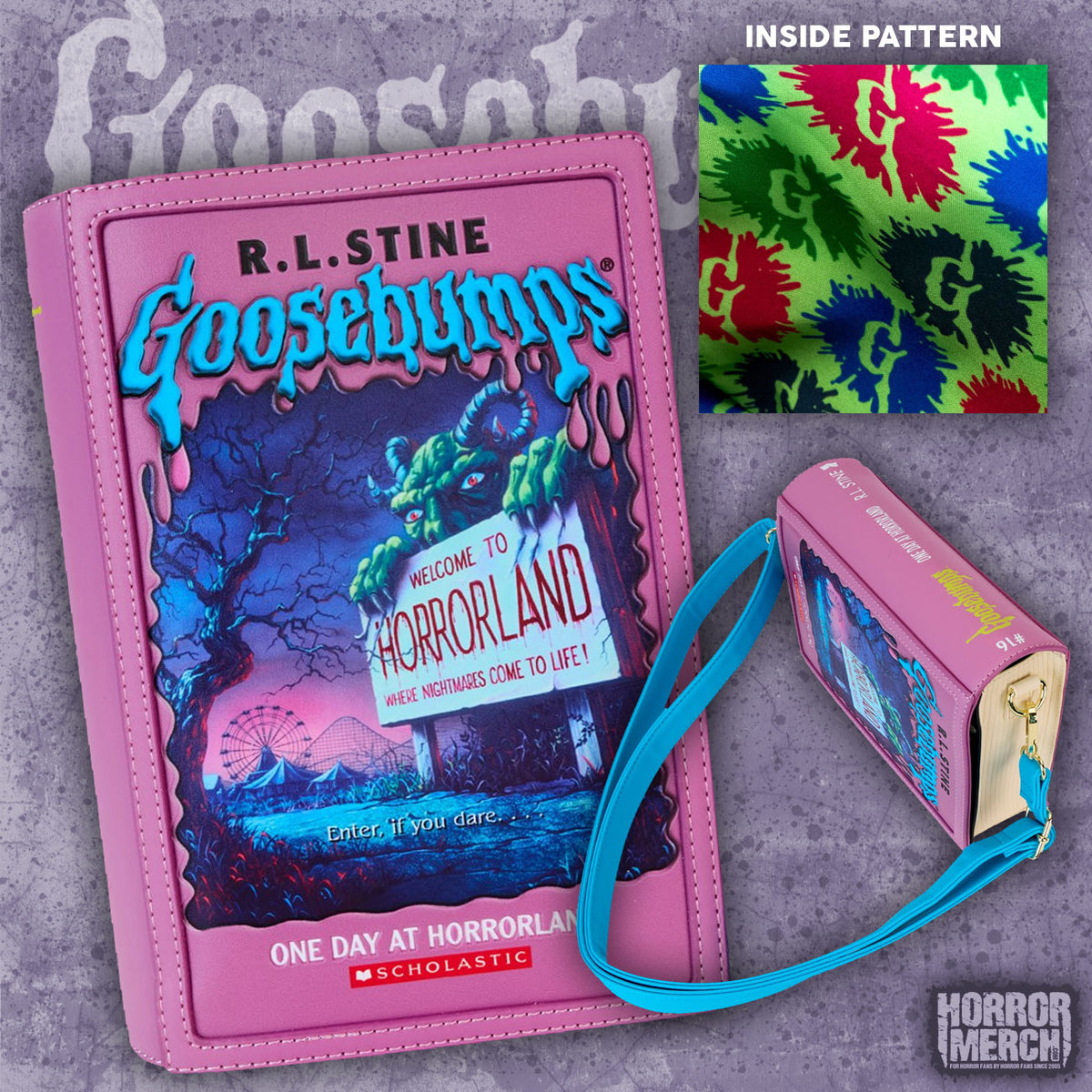 Goosebumps - One Day At Horrorland Cross Body Bag Accessories