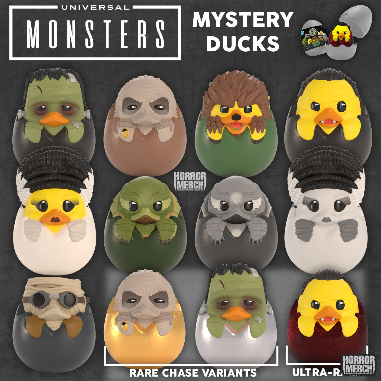 - Universal Monsters - Mystery Duck Eggs (IMPORTED FIGURE)