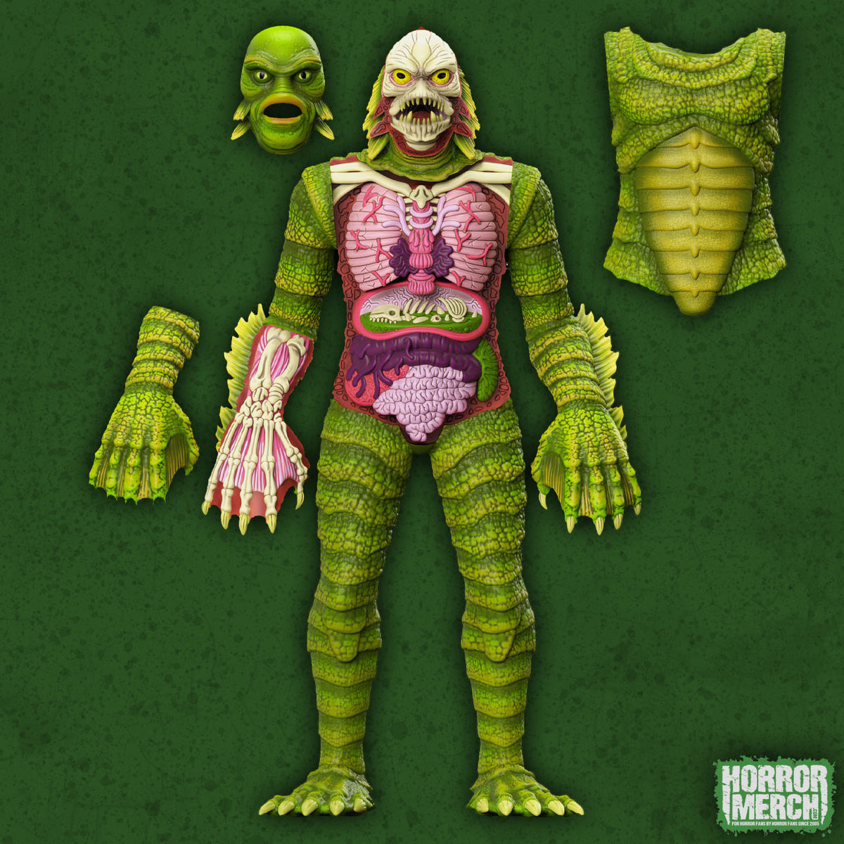 Creature From The Black Lagoon - Deluxe Dissected Creature Figure