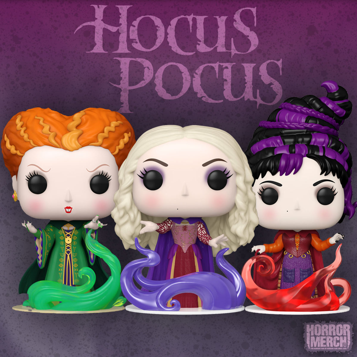 Hocus Pocus - Sanderson Sisters (Smoke - 3 Figure Set) Figure