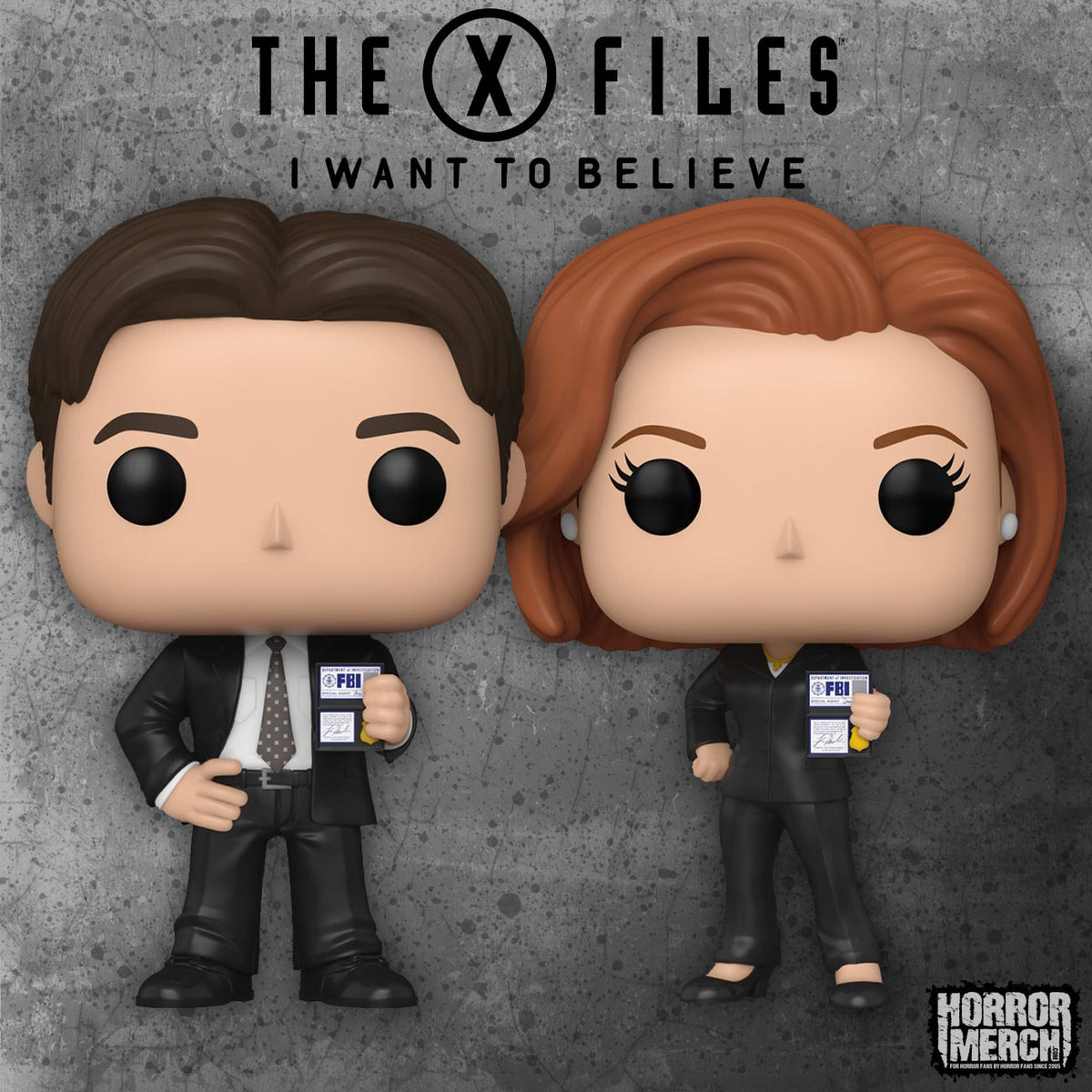 X-Files - Mulder and Scully POPs Figure