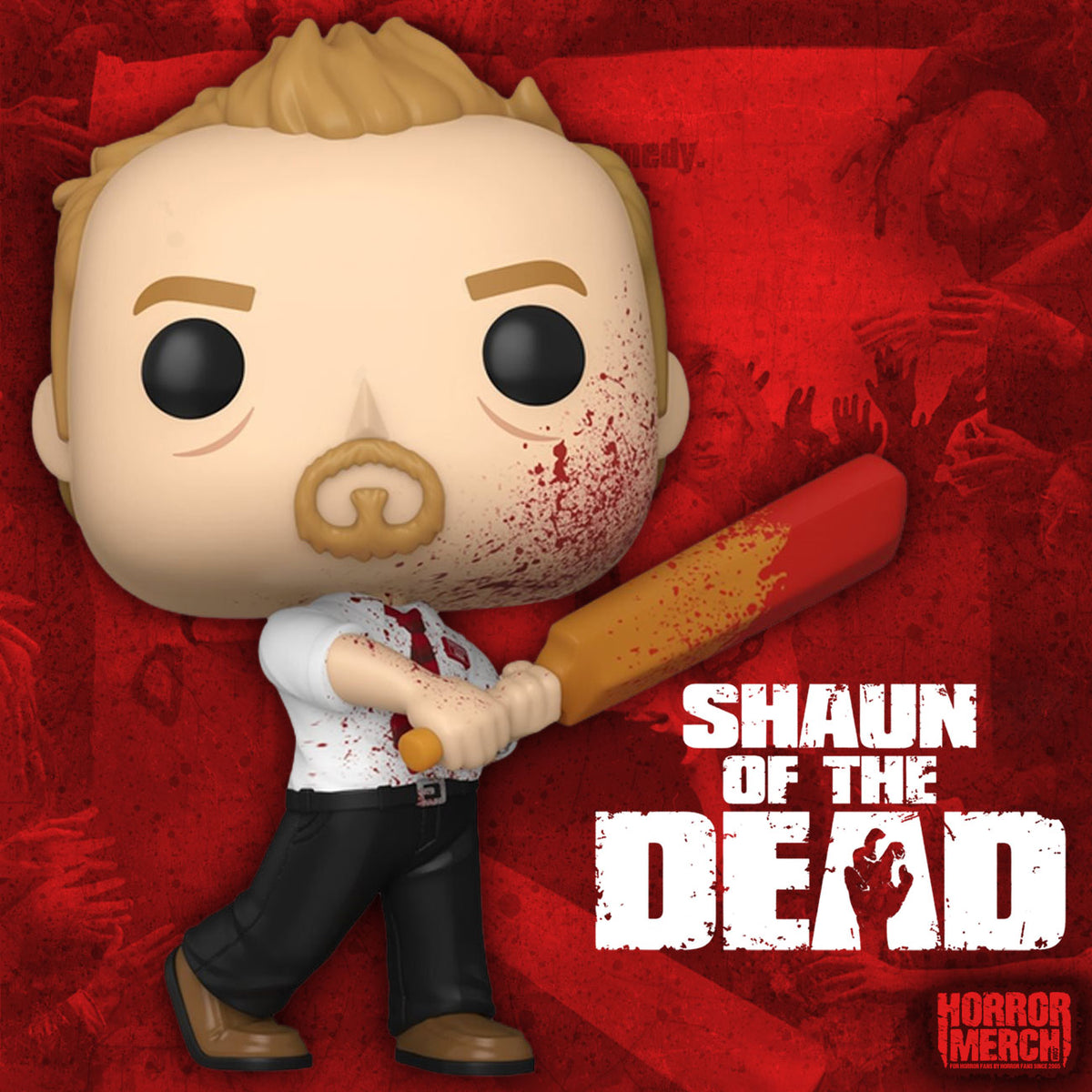 Shaun Of The Dead - Bloody Shaun POP Figure