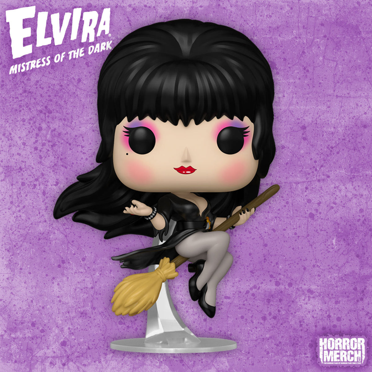 Elvira - Elvira (Broom) POP Figure