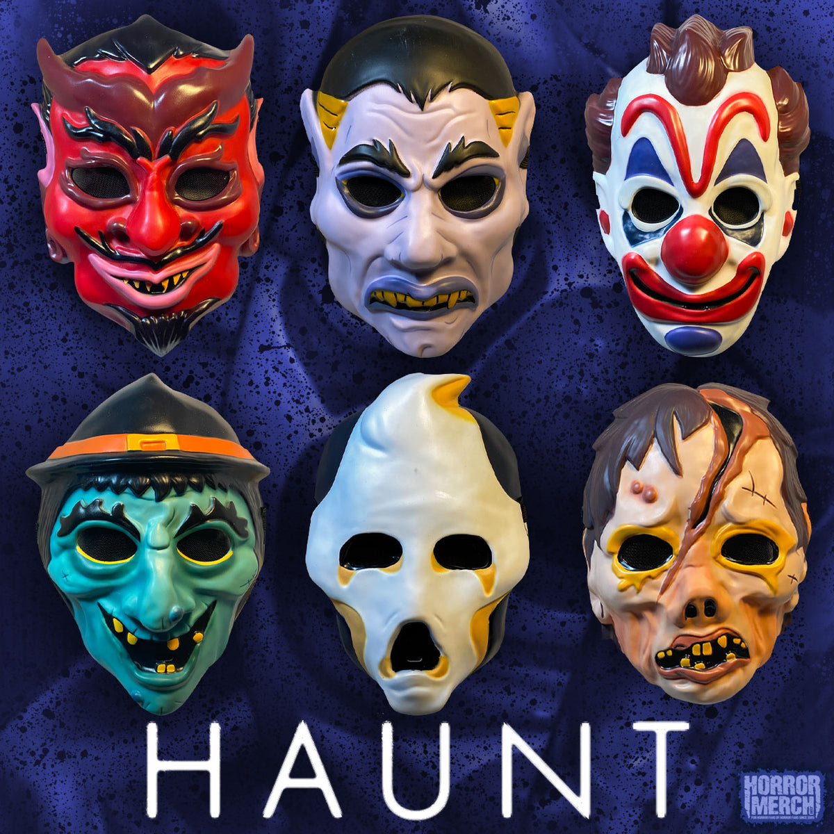 Haunt - Mask Set Figure