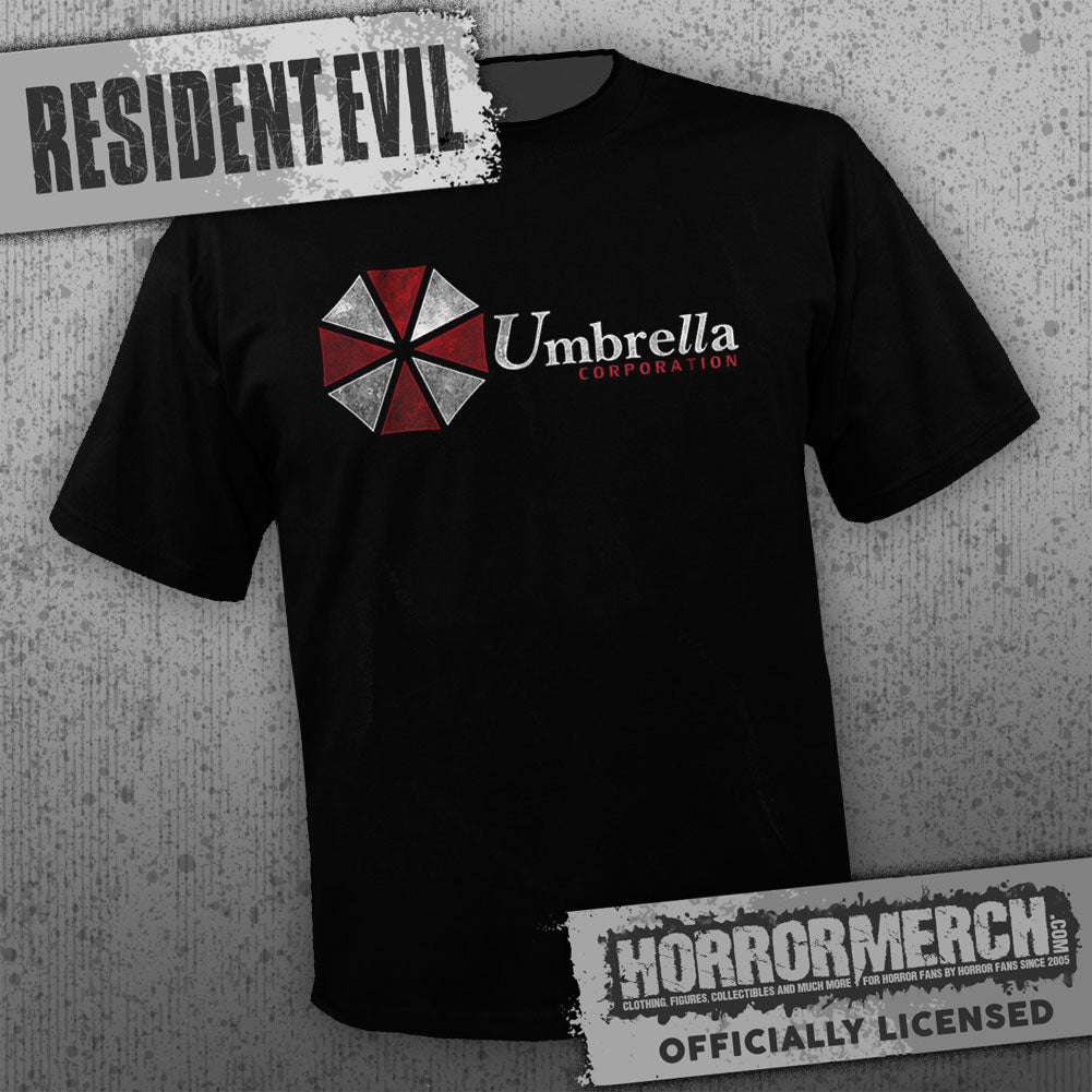 Resident Evil - Umbrella Corp Logo (Text) [Mens Shirt