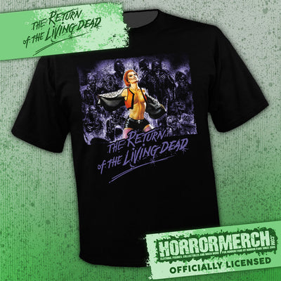 [Exclusive] Return Of The Living Dead - Trash Poster (Purple) [Mens Shirt]