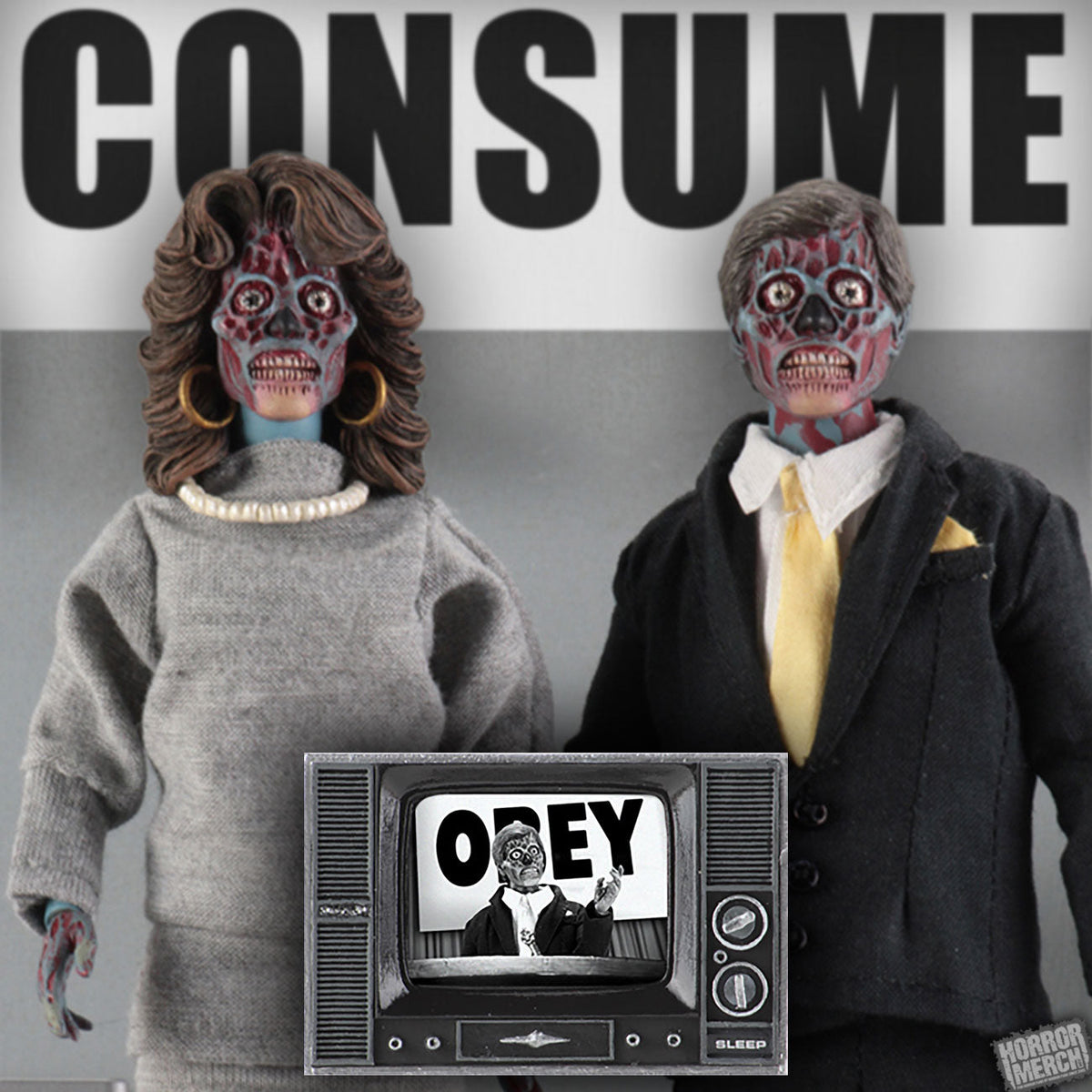 They Live - Alien 2 Pack (Cloth) Figure
